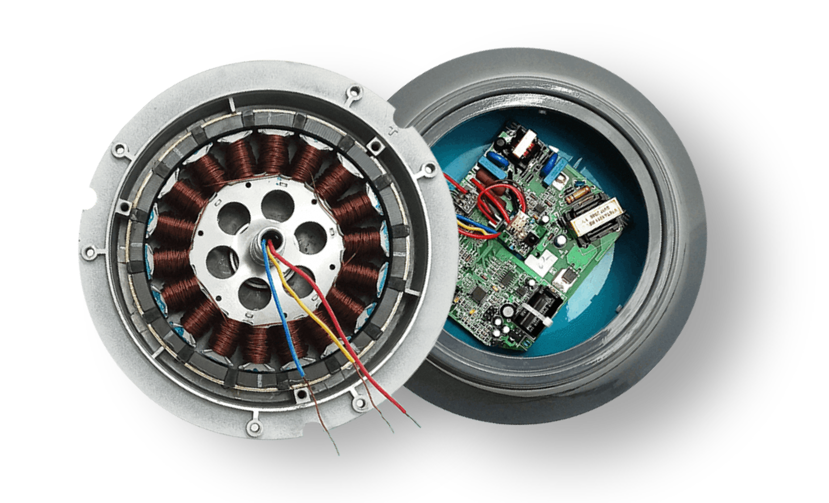 BLDC ceiling fan motor and sensorless FOC controller kit for OEMs