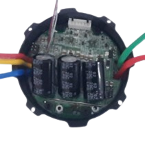 Drone ESC FOC controller board for PMSM/BLDC motors (24–65 V DC)