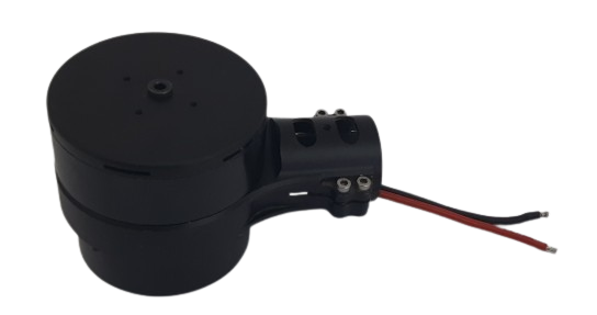 Heavy-lift drone propulsion motor module for high-thrust multirotor UAVs